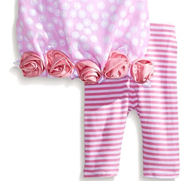 Bonnie Baby Girl Legging Set Summer Outfit Clothes Lot NWT 6-9 Mo NWT - Picture 11 of 12